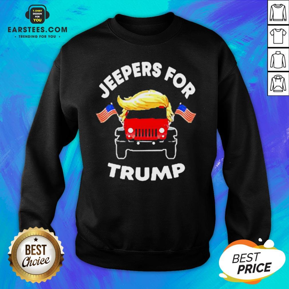 Pretty Jeepers For Trump American Shirt - Image 4