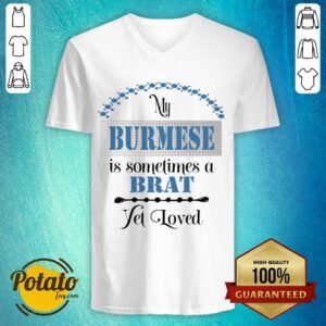 Alternative view of My Burmese Is Some Time A Brat Yet Loved Shirt