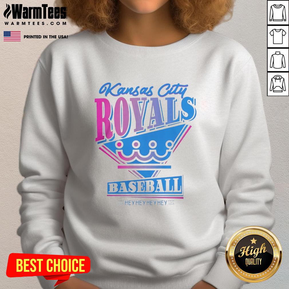 Original Kansas City Royals 2026 City Connect Hey Hey Hey Hey T-Shirt - Image 5