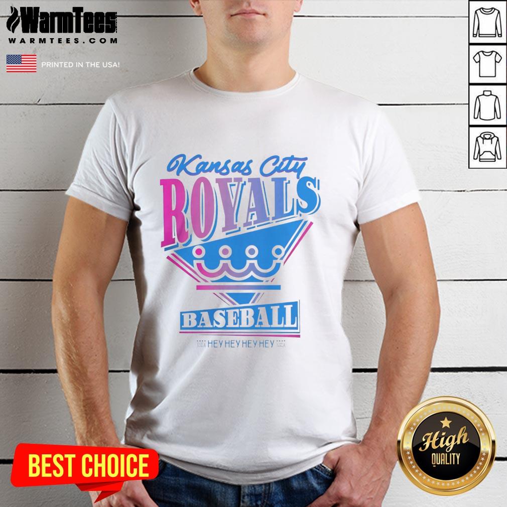 Original Kansas City Royals 2026 City Connect Hey Hey Hey Hey T-Shirt