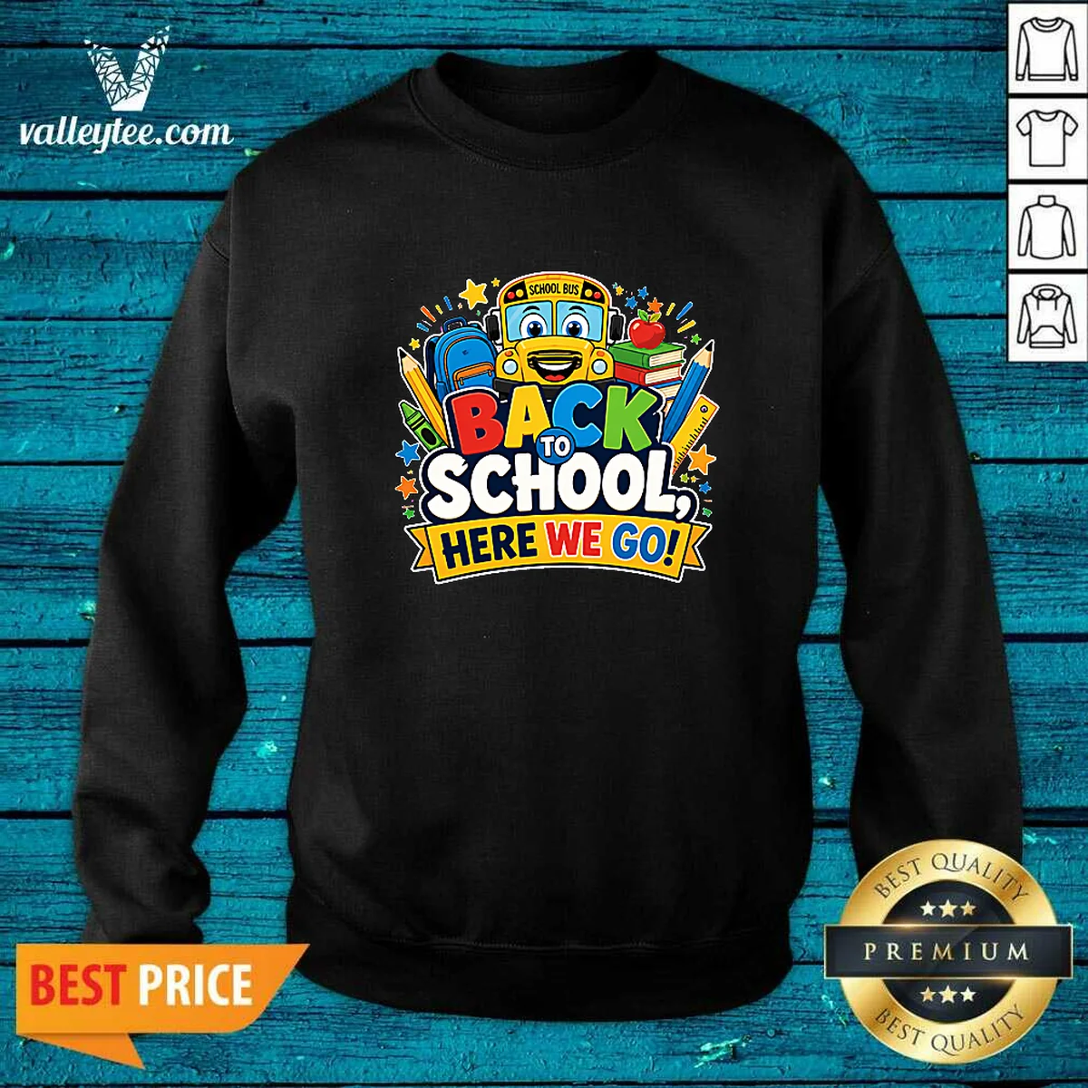 Premium Back To School Excitement Vector Shirt - Image 3