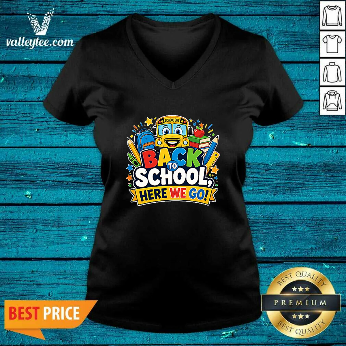 Premium Back To School Excitement Vector Shirt - Image 5