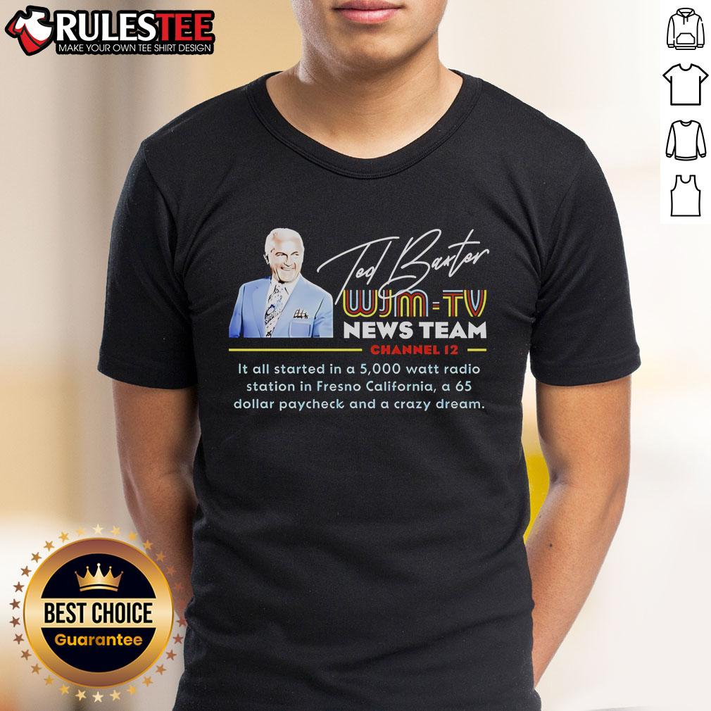 Awesome Ted Baxter WJM-TV News T-Shirt
