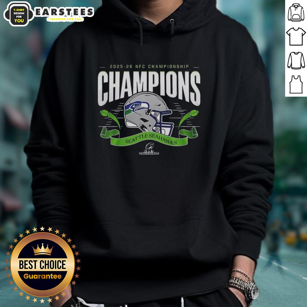 Premium Seattle Seahawks 2025-2026 NFC Championship Champions T-Shirt - Image 2