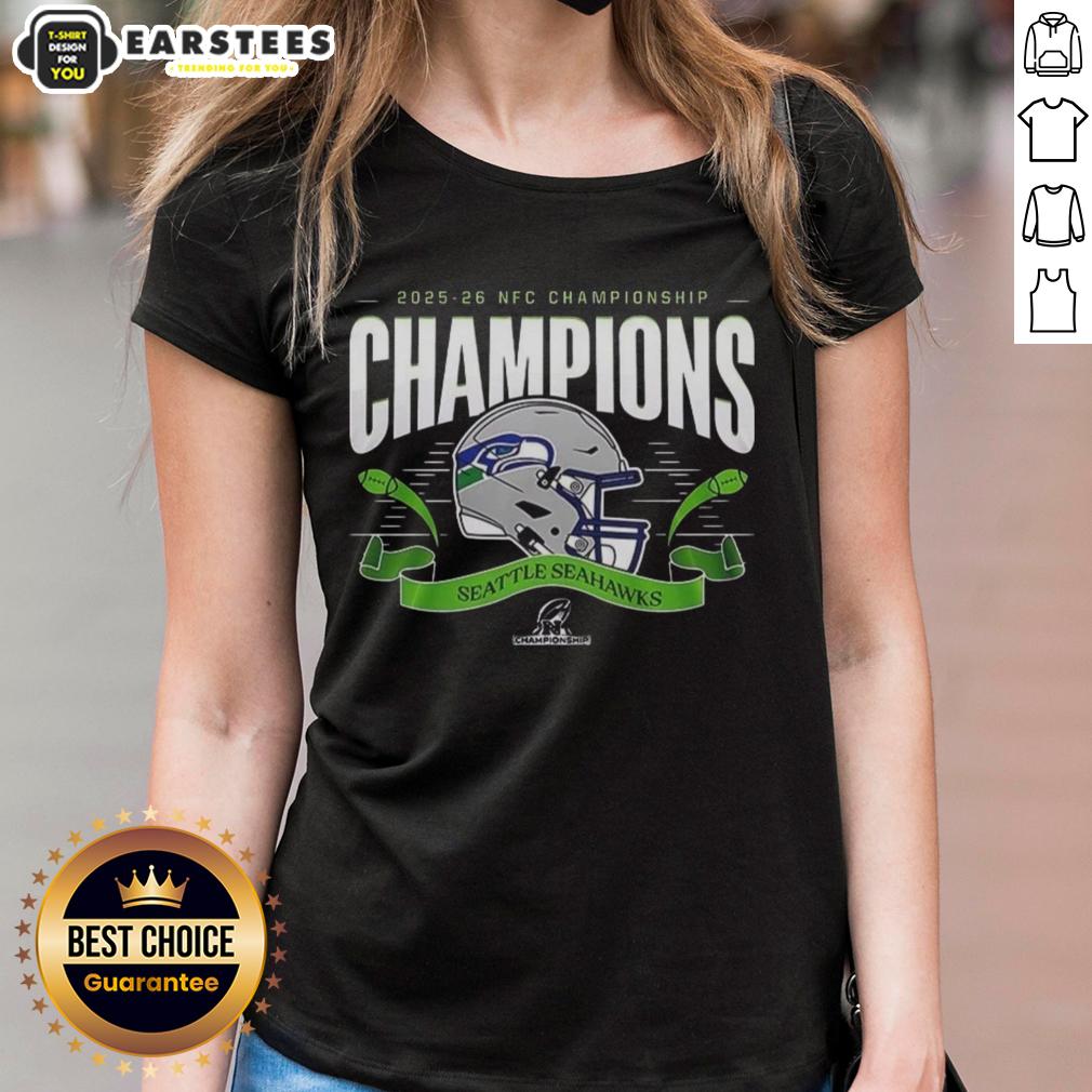 Premium Seattle Seahawks 2025-2026 NFC Championship Champions T-Shirt - Image 3