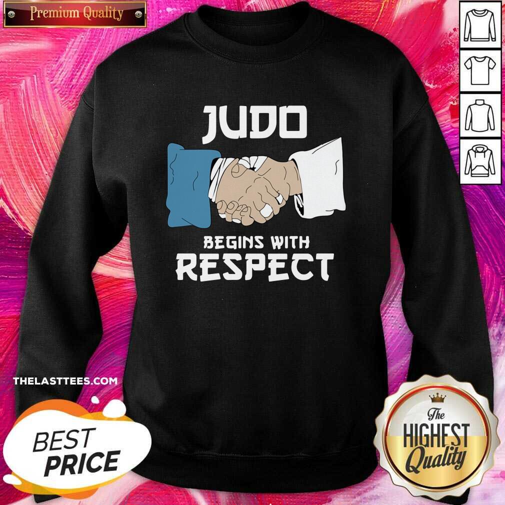 Perfect Judo Begins With Respect Shirt - Image 4