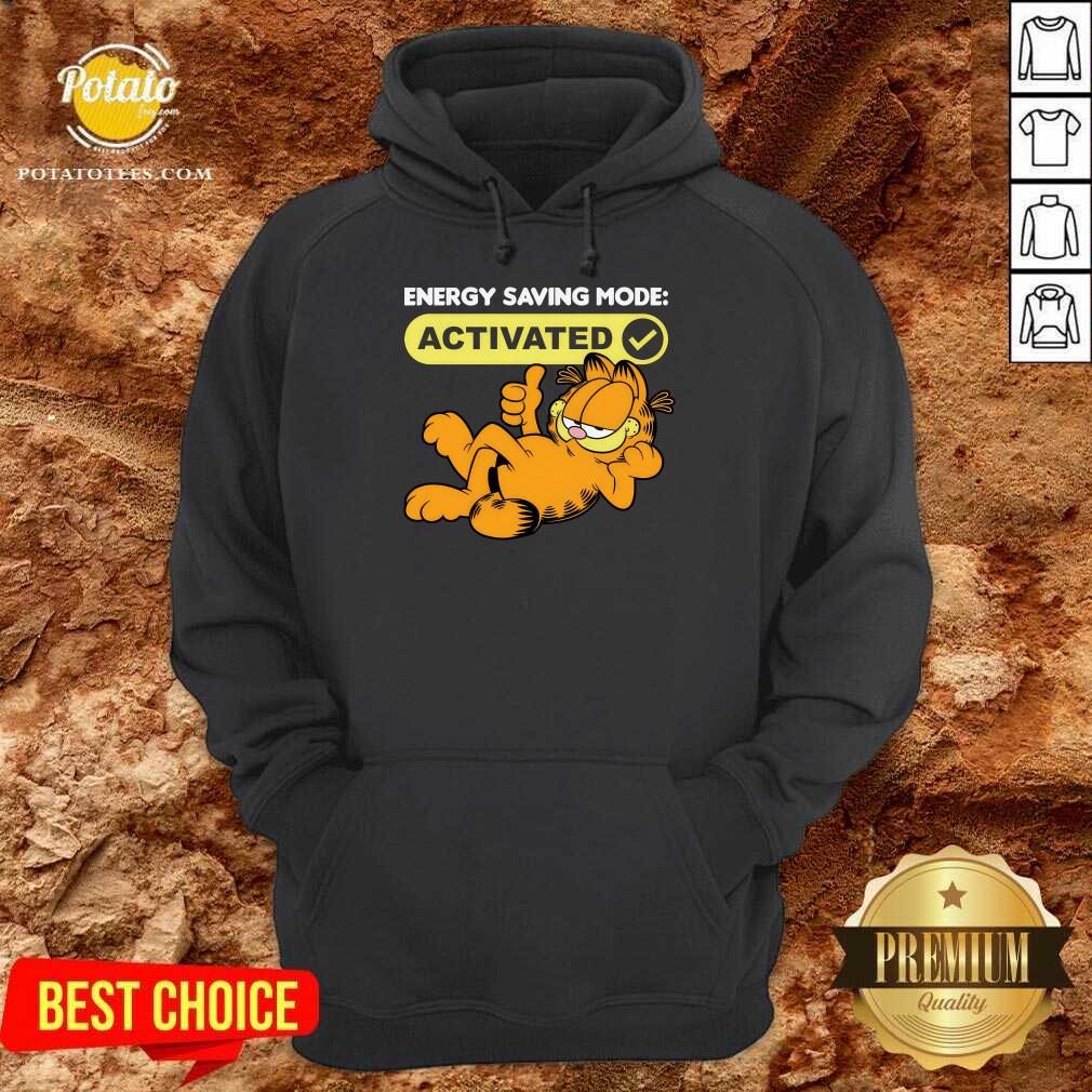 Energy Saving Mode Activated Garfield T-shirt - Image 5