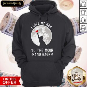 Alternative view of Original I Love Mom To The Moon And Back Shirt