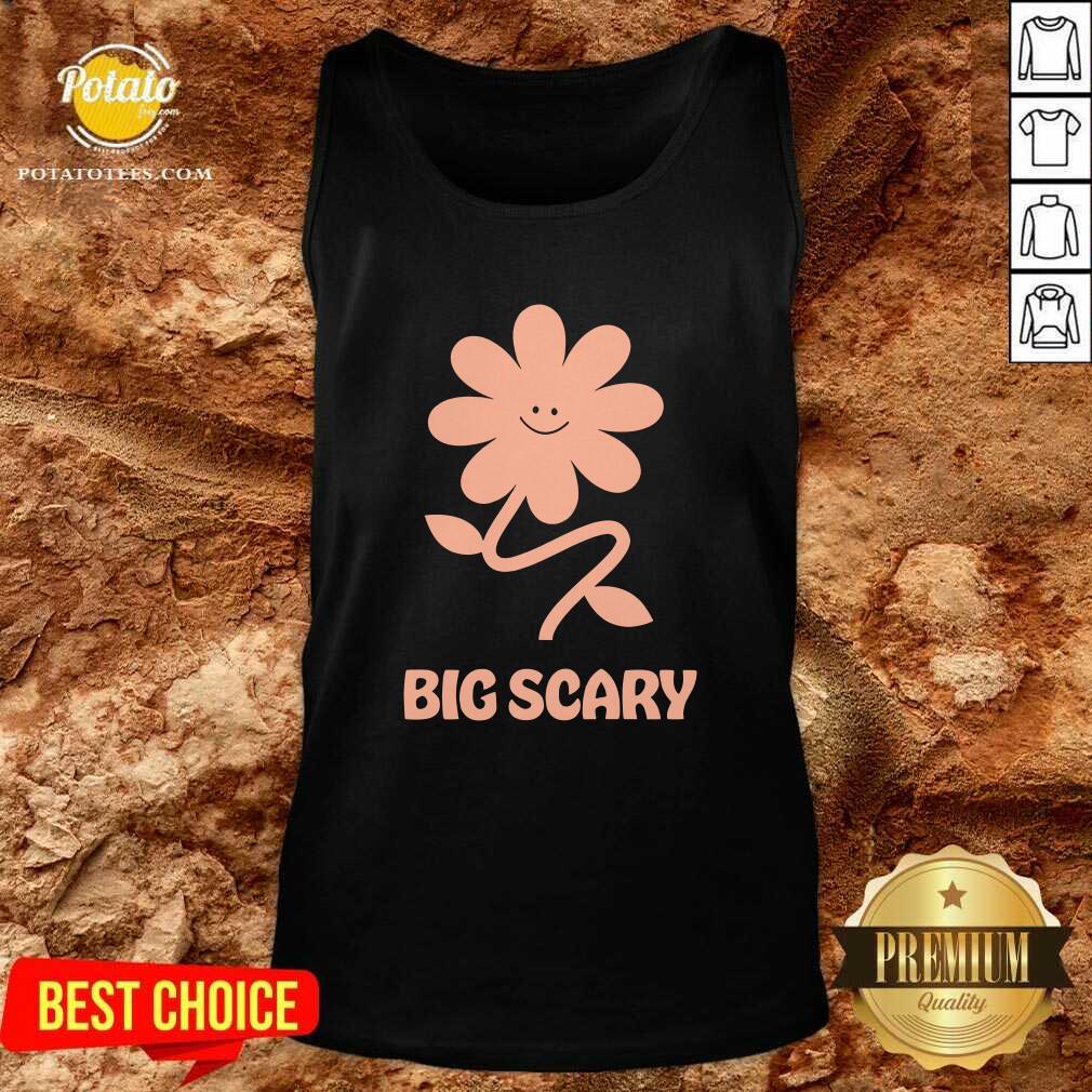 Flower Daisy Stem Big Scary T-shirt - Image 3