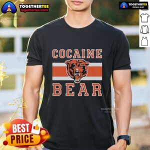 Official Cocaine Bear Chicago Bears T-Shirt