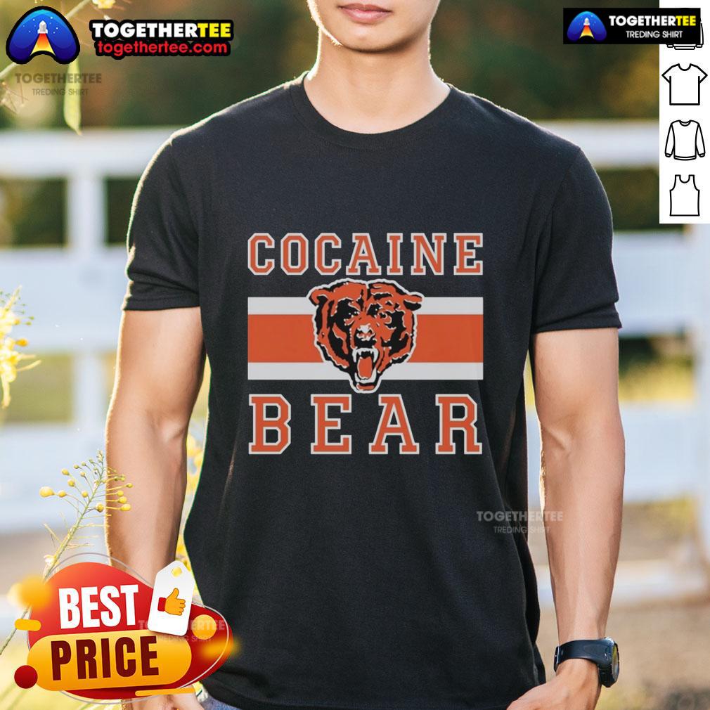 Official Cocaine Bear Chicago Bears T-Shirt