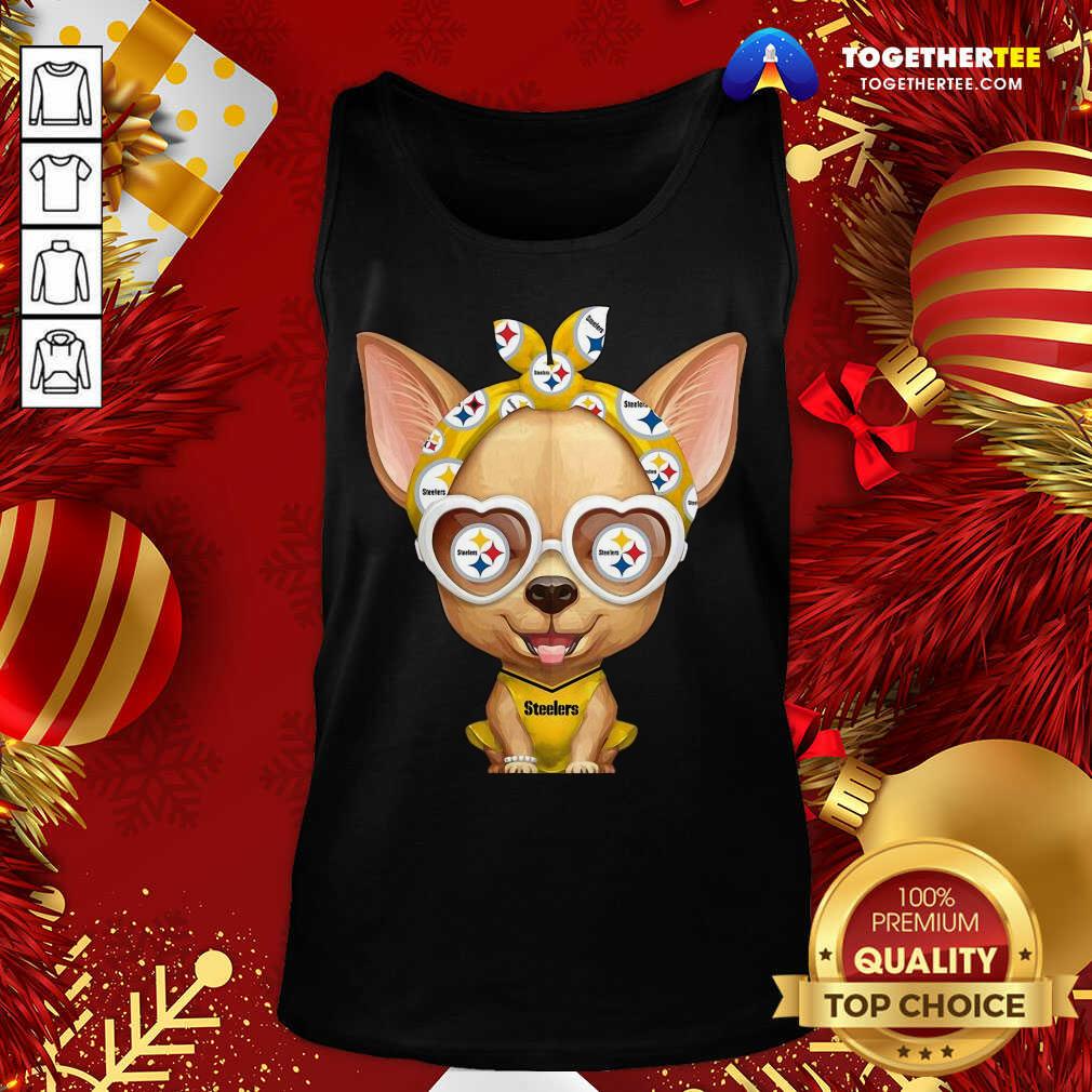 Official Chihuahua Pittsburgh Steelers Shirt - Image 3