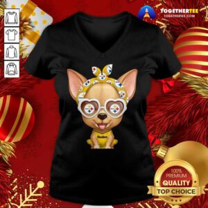 Alternative view of Official Chihuahua Pittsburgh Steelers Shirt