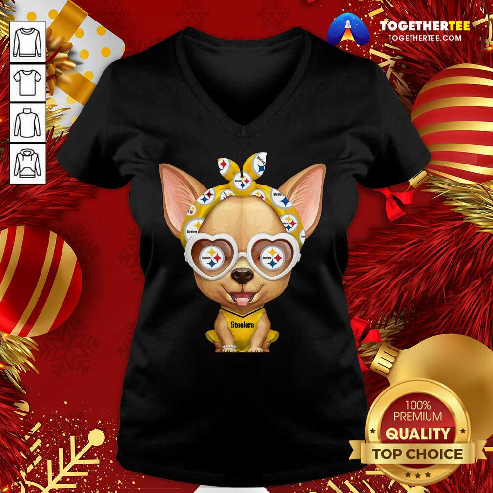 Official Chihuahua Pittsburgh Steelers Shirt - Image 2