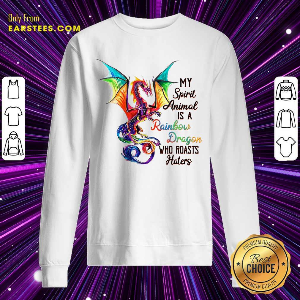 Top My Spirit Animal Rainbow Dragon Shirt - Image 3