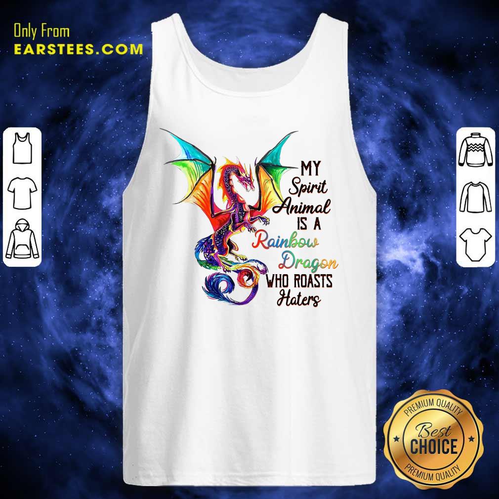 Top My Spirit Animal Rainbow Dragon Shirt - Image 2