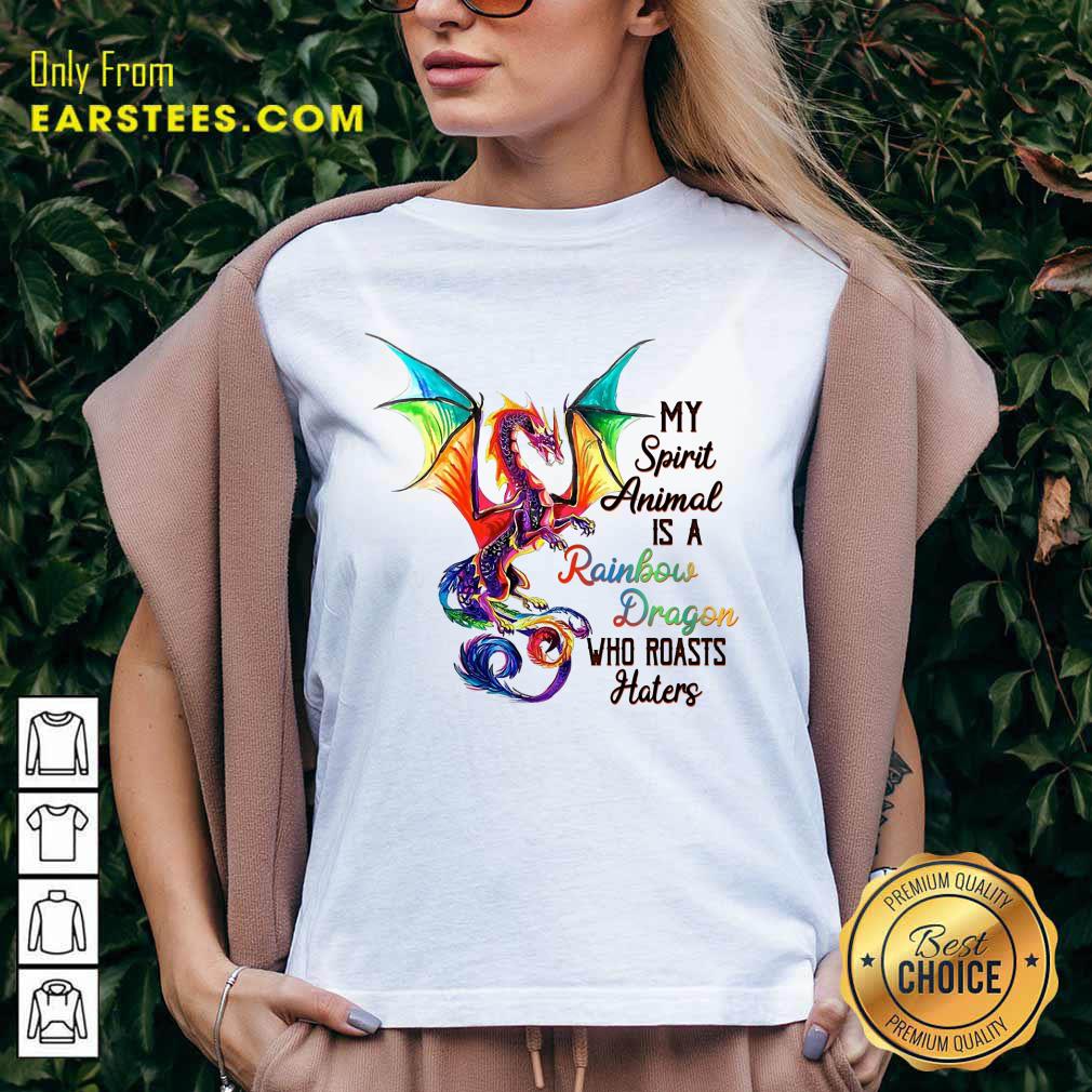 Top My Spirit Animal Rainbow Dragon Shirt - Image 5