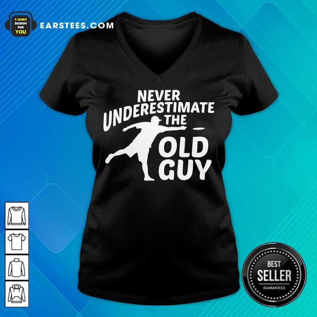 Top Never Underestimate The Old Guy Shirt - Image 5