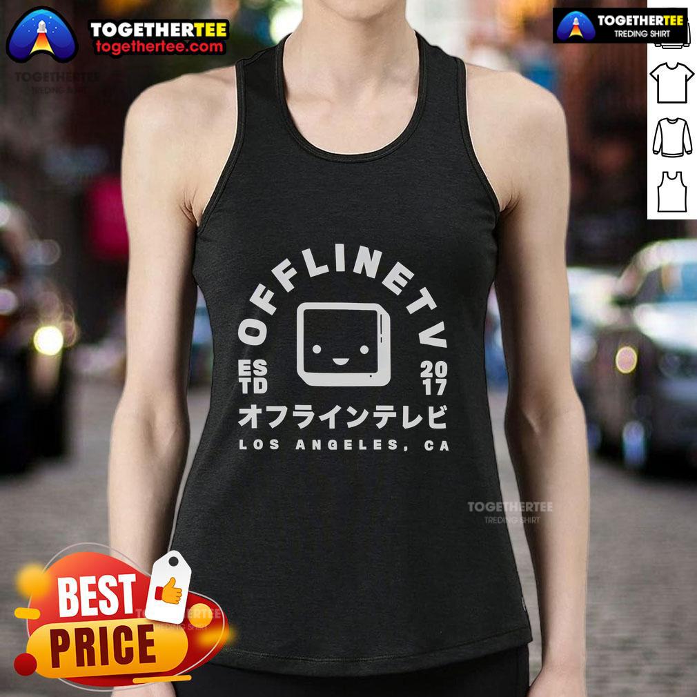 Top Offline TV Los Angeles CA Error Est 2017 T-Shirt - Image 4