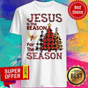 Jesus Is The Reason For The Season Christmas Trees Shirt