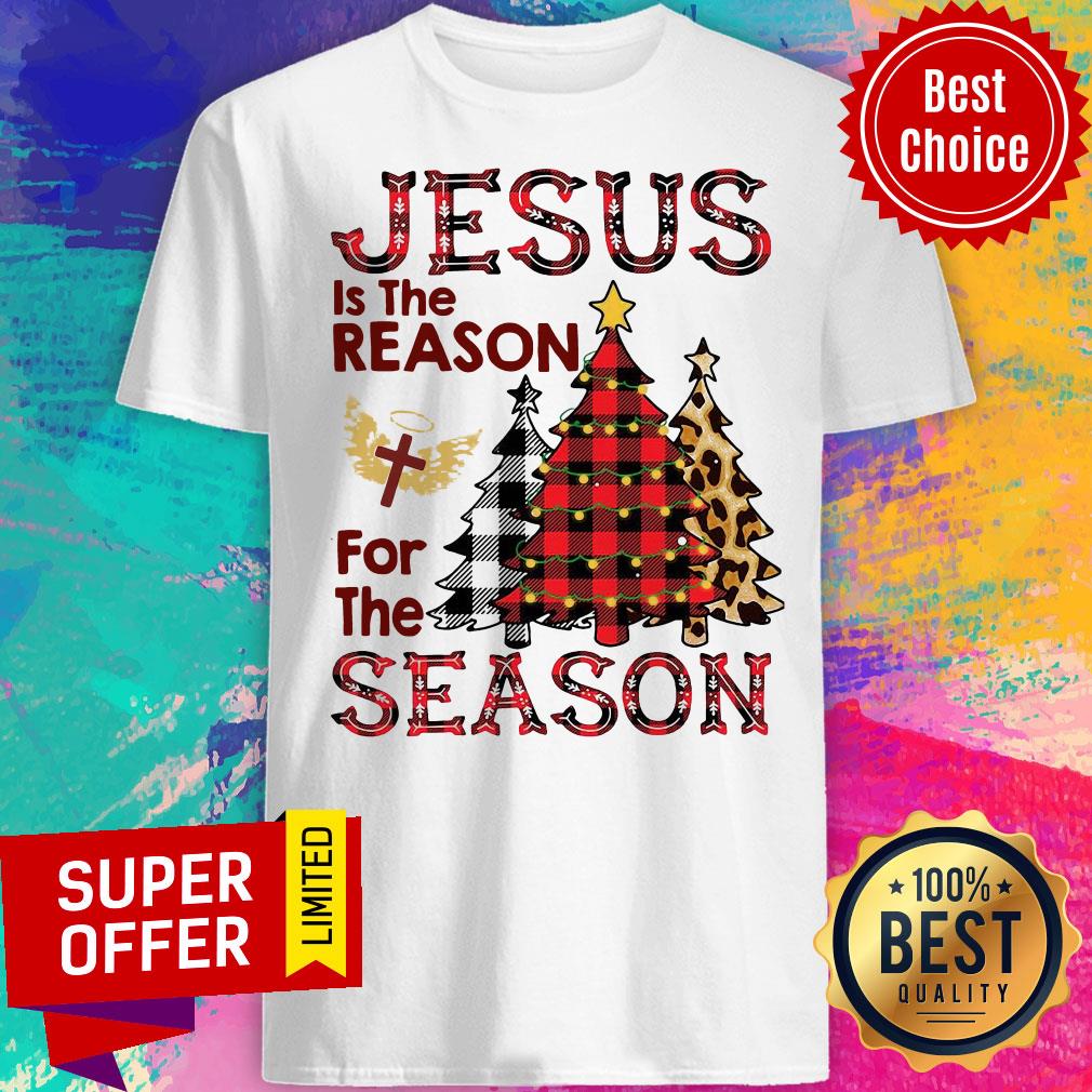 Jesus Is The Reason For The Season Christmas Trees Shirt