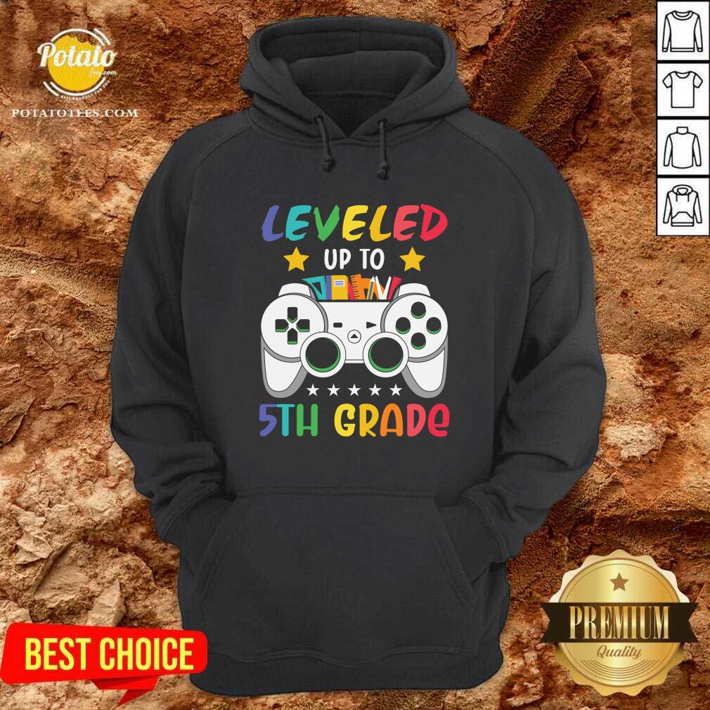 Leveled Up To 5th Grade Shirt - Image 5