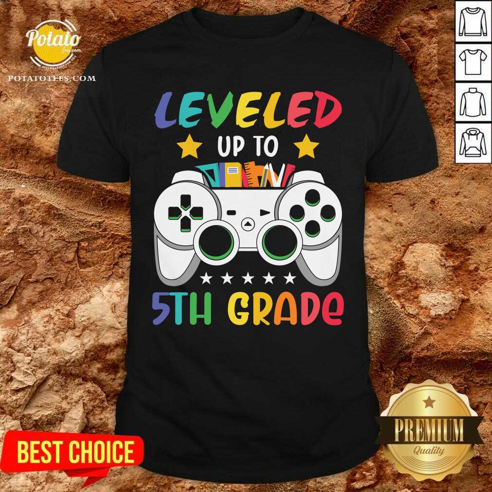 Leveled Up To 5th Grade Shirt