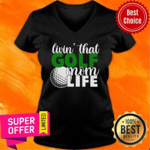 Alternative view of Living That Golf Mom Life Shirt
