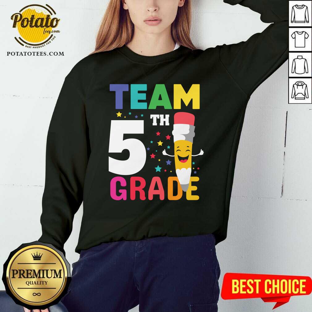 Pretty Team 5th Grade Shirt - Image 4