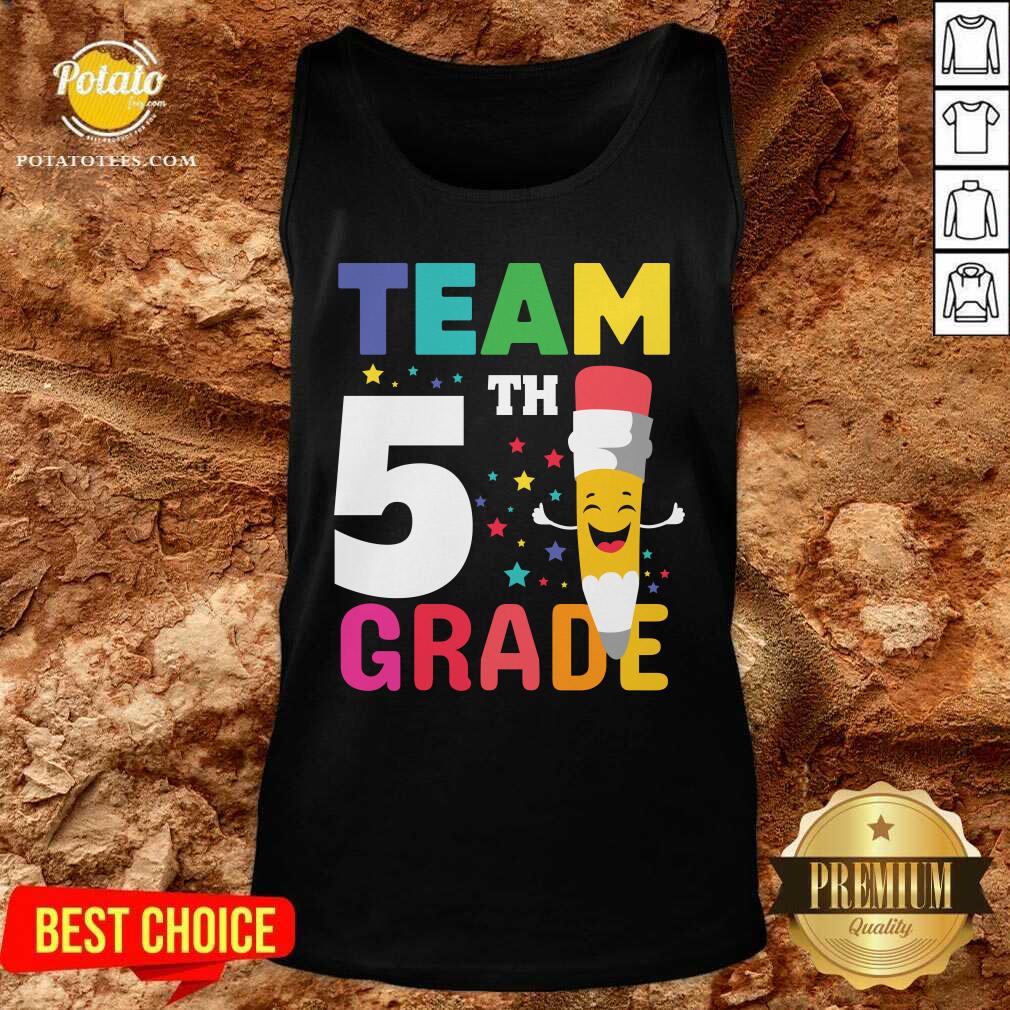 Pretty Team 5th Grade Shirt - Image 3