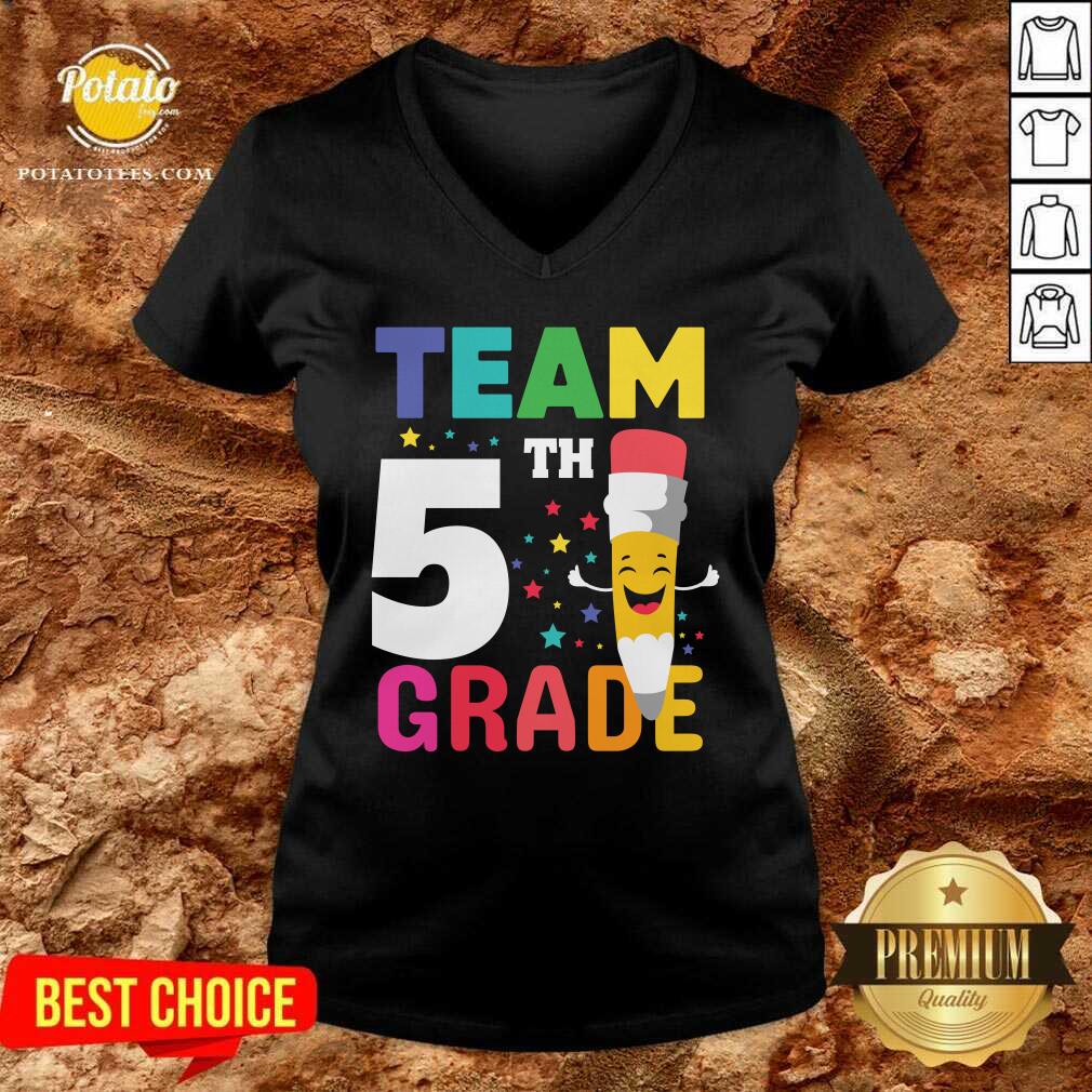 Pretty Team 5th Grade Shirt - Image 2