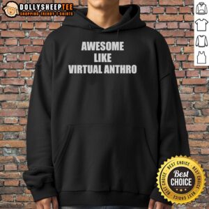 Alternative view of Awesome Awesome Like Virtual Anthro T-Shirt