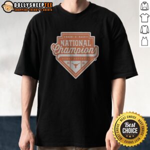 Funny Texas Longhorns Back 2 Back National Champion NCAA Softball 20 26 Official Shirt