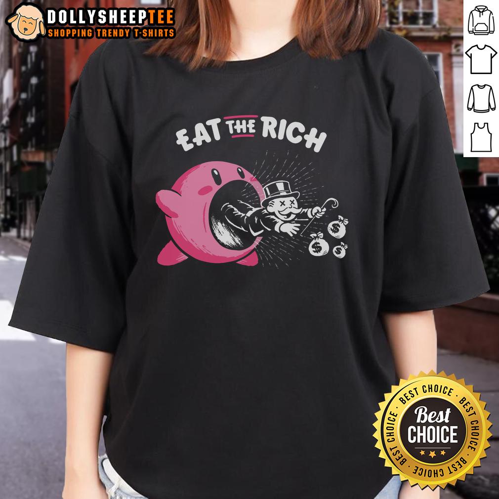 Nice Kirby Eat The Rich T-Shirt - Image 3