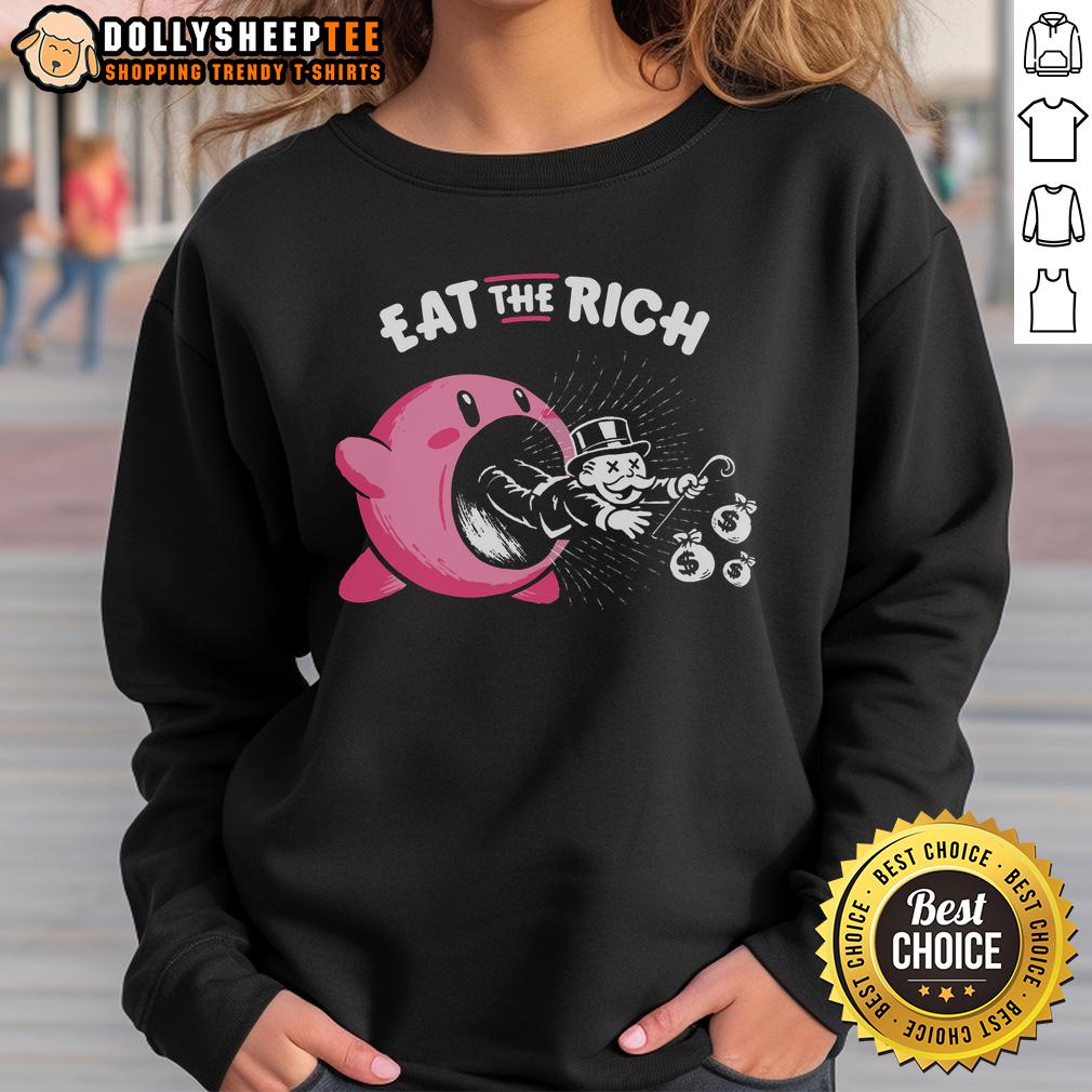 Nice Kirby Eat The Rich T-Shirt - Image 5