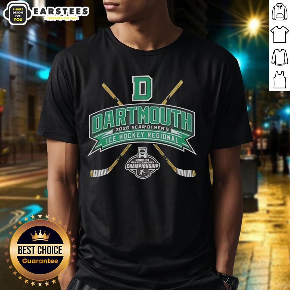 Good Dartmouth Big Green 2026 Ncaa Division I Men's Ice Hockey Regional T-Shirt