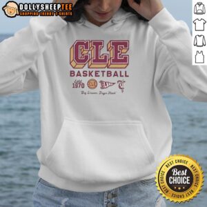 Alternative view of Original CLE Basketball Est 1970 Big Dream Bigger Heart Logo T-Shirt