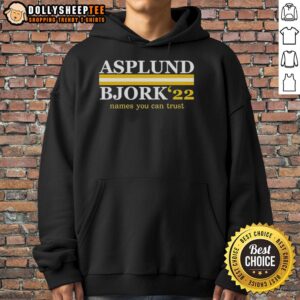 Alternative view of Awesome Asplund Bjork 22 Names You Can Trust T-Shirt