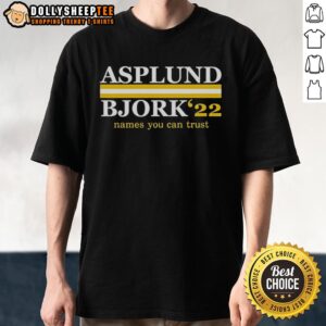 Awesome Asplund Bjork 22 Names You Can Trust T-Shirt