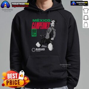 Alternative view of Top 2025 Concacaf Vs Blue Lock Mexico Gold Cup Champions T-Shirt