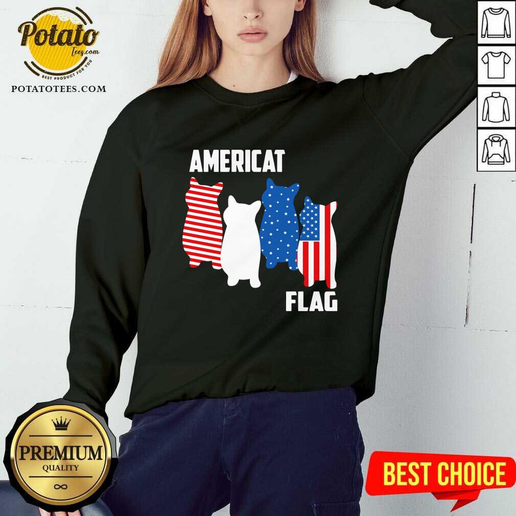 Americat Flag 4th Of July Shirt - Image 4