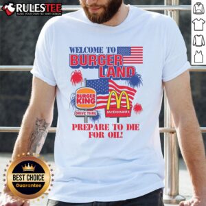 Awesome Welcome To Burgerland T-Shirt