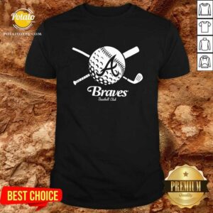 Exclusive Atlanta Braves Golf And Baseball T-shirt
