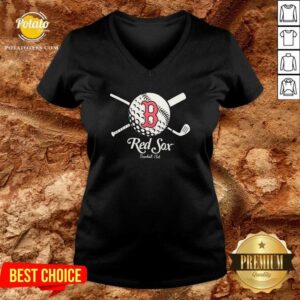 Alternative view of Exclusive Boston Red Sox Golf And Baseball T-shirt