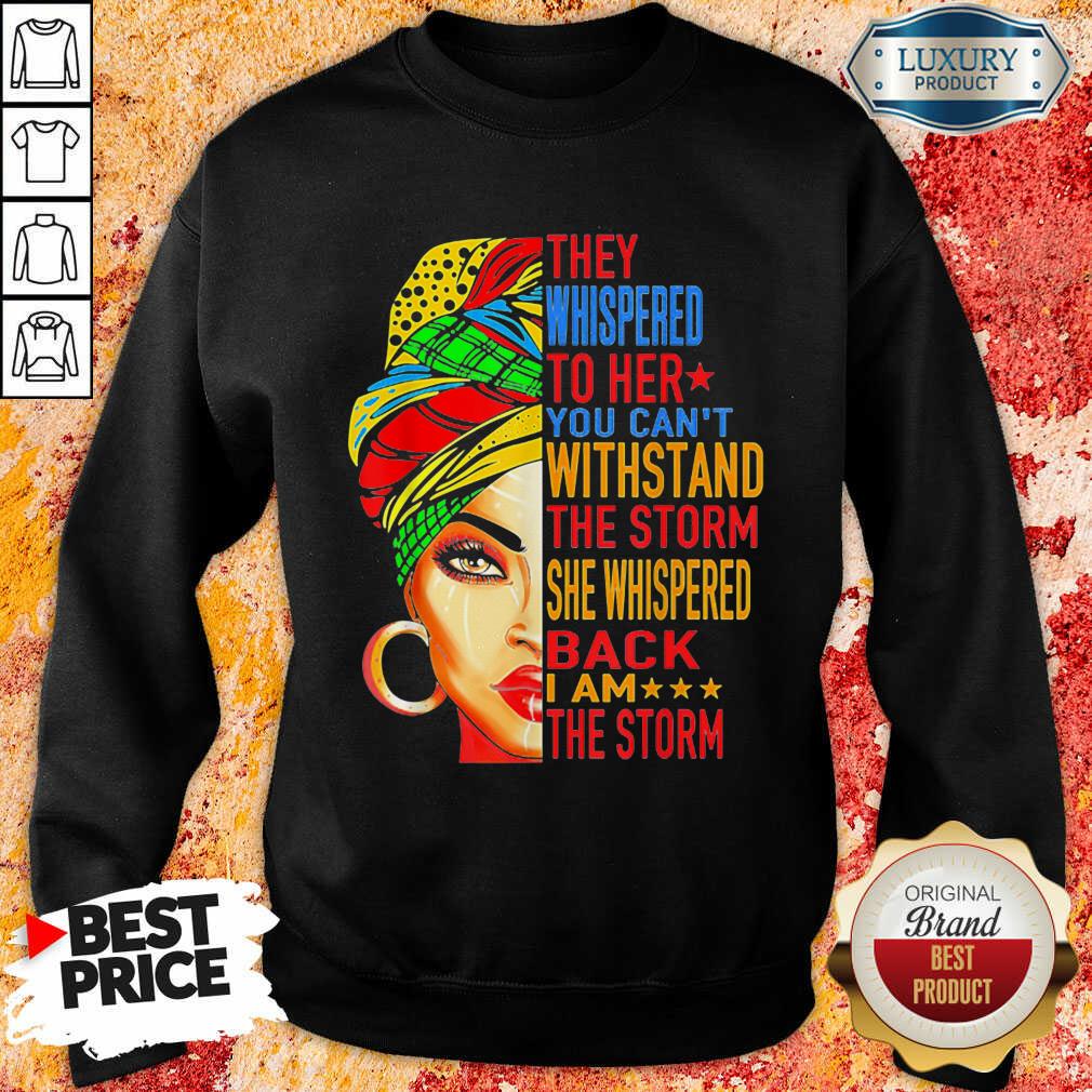 Whispered To Melanin Queen Lover Gift Shirt - Image 4