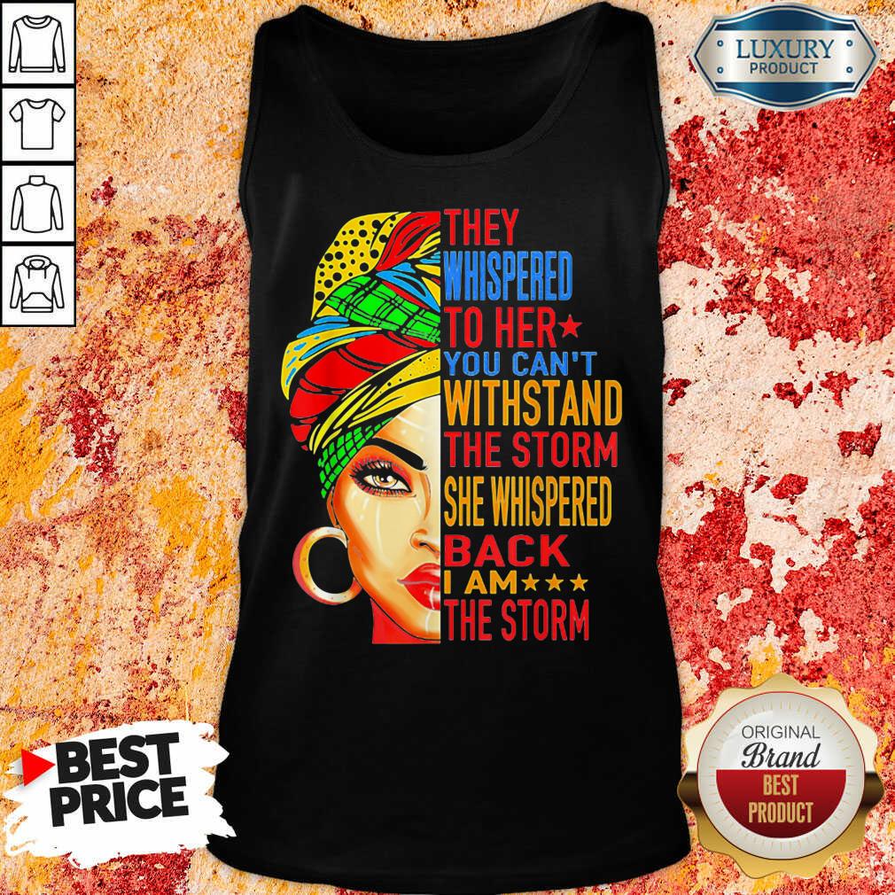 Whispered To Melanin Queen Lover Gift Shirt - Image 3