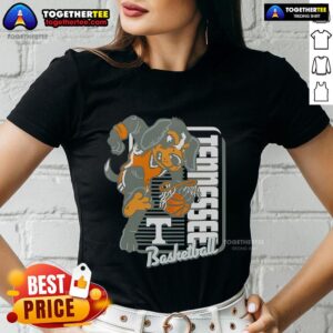 Alternative view of Official Tennessee Volunteers Basketball Mascot Dunk T-Shirt