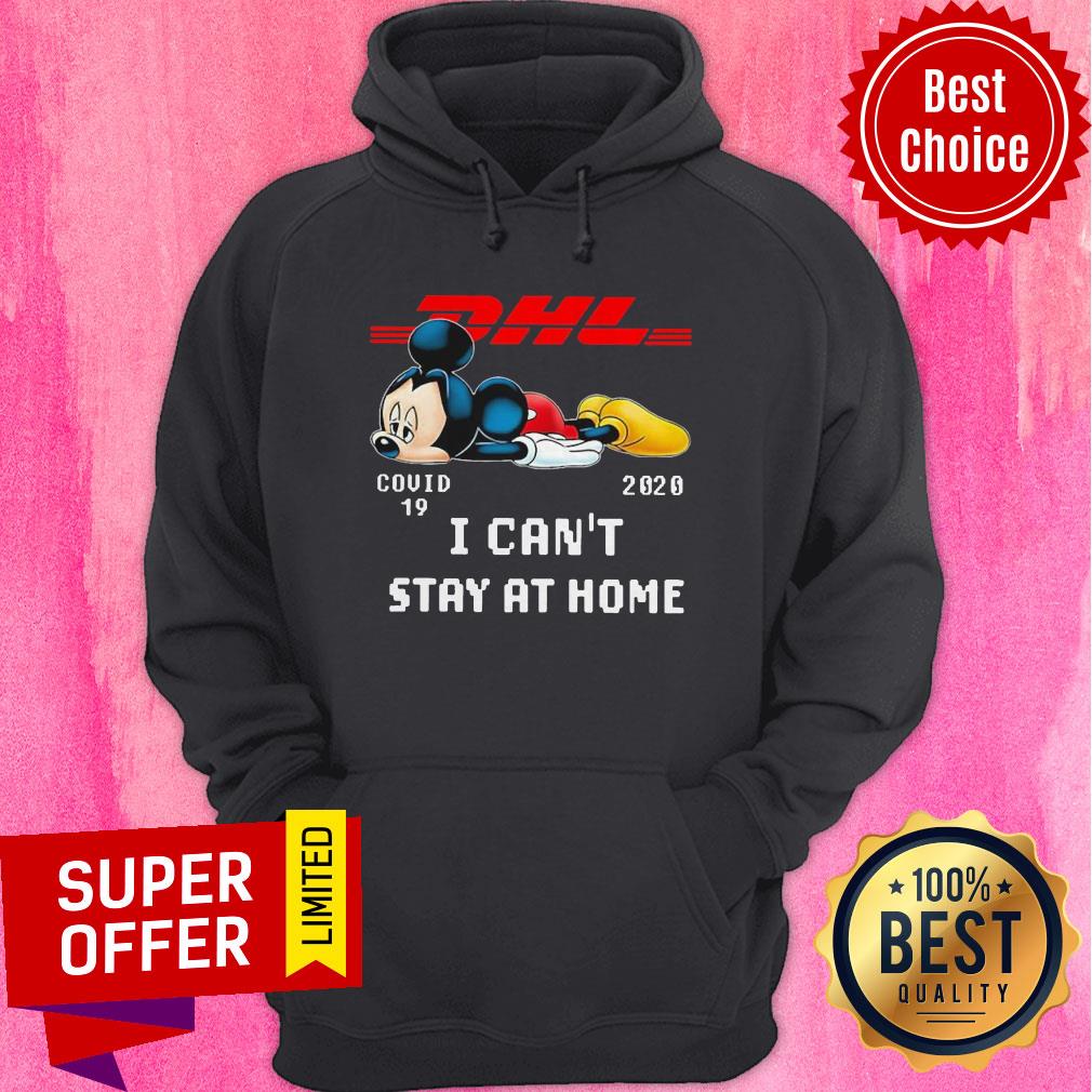Official Mickey DHL Covid 19 2020 I Can’t Stay At Home Shirt - Image 3