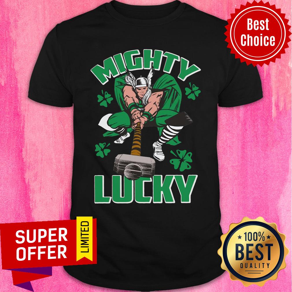 Funny Marvel Thor Mighty Lucky St Patricks Shirt