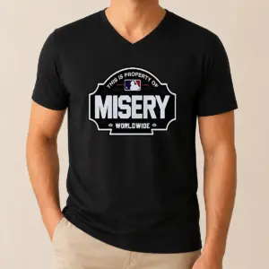 Alternative view of Original Property Of Misery Worldwide Shirt